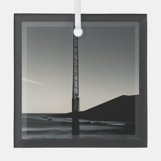 We waren hier ornament van glas (Voorkant)