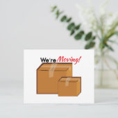 We waren in beweging aankondigingskaart (Staand voorkant)