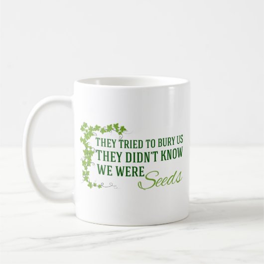 We waren Inspirerend aanvoerprijs Koffiemok (Links)