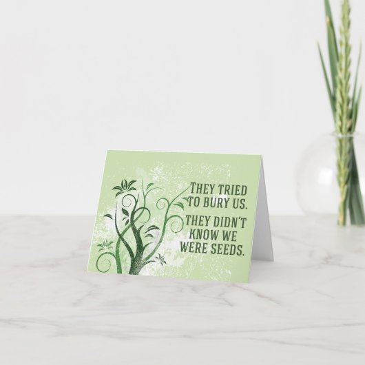 We waren Inspirerend aanvoerprijs Notitiekaartje (Voorkant)