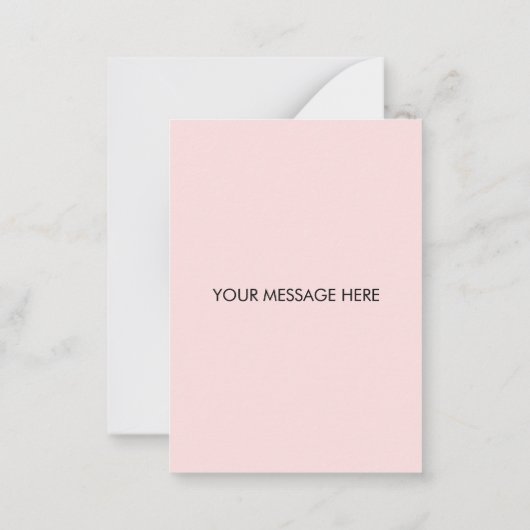 We waren Mint om vrienden te zijn, Kinder schoolkl Notitiekaartje (Achterkant)