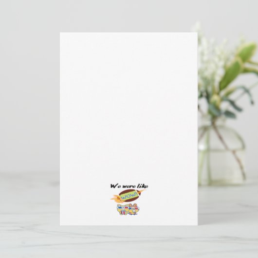 We waren net als WOW Kaart (Staand voorkant)