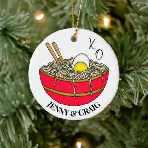 We waren Ramen om te worden   Vreemd kerstfeest Keramisch Ornament