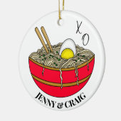 We waren Ramen om te worden | Vreemd kerstfeest Keramisch Ornament (Links)