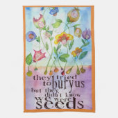 We waren Seeds Towel Theedoek (Verticaal)