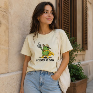 We Wateren Bij Dageraad Schattig Cadeau Grappige T-shirt