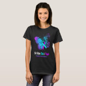 We Wear Teal And Purple Rheumatoid Arthritis Aware T-shirt (Voorkant volledig)