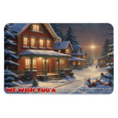 We wensen een vrolijk kerstfeest - 004 magneet (Horizontaal)