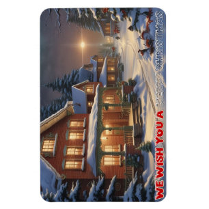 We wensen een vrolijk kerstfeest - 004 magneet