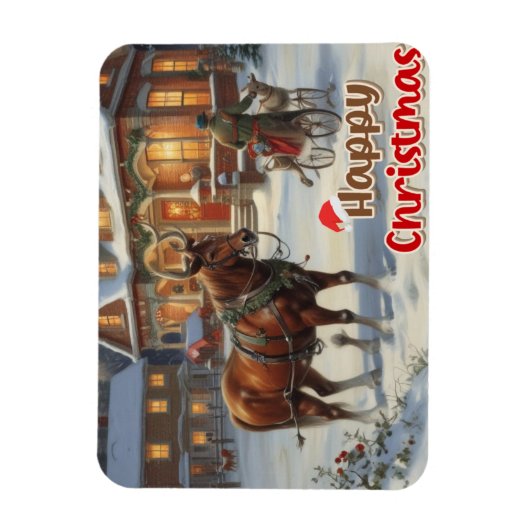 We wensen een vrolijk kerstfeest - 007 magneet (Verticaal)