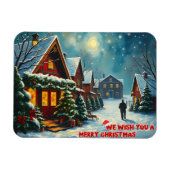 We wensen een vrolijk kerstfeest - 010 magneet (Horizontaal)