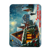 We wensen een vrolijk kerstfeest - 010 magneet (Verticaal)