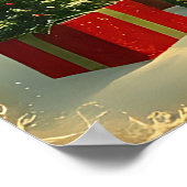 We wensen een vrolijk kerstfeest - O12 Poster (Hoek)