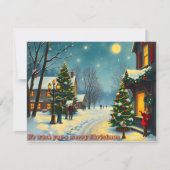 We wensen een vrolijk kerstfeest - O13 Kaart (Voorkant)