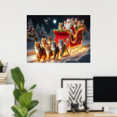 We wensen een vrolijk kerstfeest - O21 Poster (Thuiskantoor)