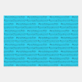 We wensen je een vrolijk kerstlied inpakpapier vel (Voorkant 2)