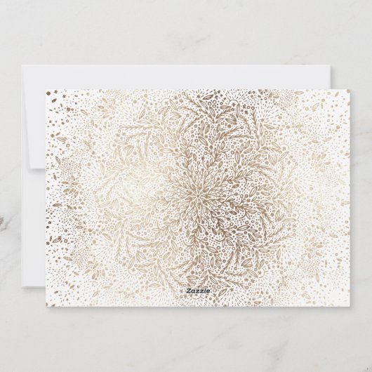 We wensen u een prettige Folie voor kerstfeest Roo Feestdagenkaart (Achterkant)