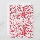 We wensen u een prettige Folie voor kerstfeest Roo Feestdagenkaart (Achterkant)