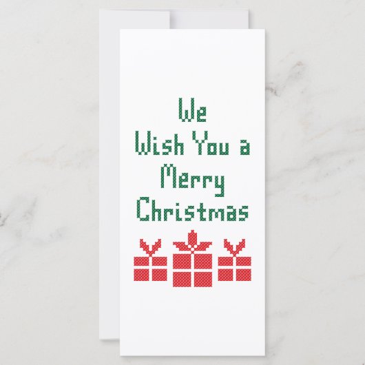 We wensen u een prettige kerstdag (Voorkant)