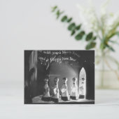 We wensen u een prettige kerstdag. feestdagenkaart (Staand voorkant)