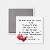 We werden gegeven magneet (Voorkant / Achterkant)