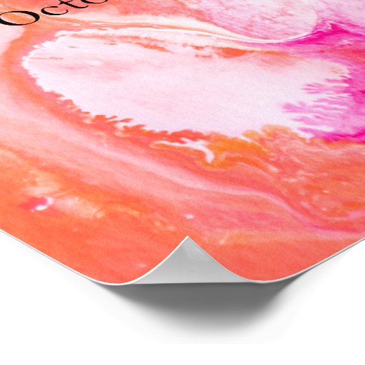 We werden verliefd in oktober poster (Hoek)