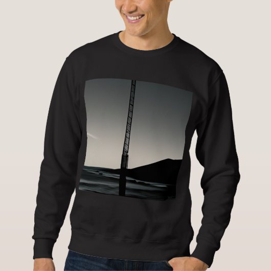 We Were Here mannen zwart sweatshirt (Voorkant)