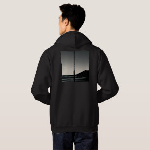 We Were Here mannen zwart sweatshirt met capuchon