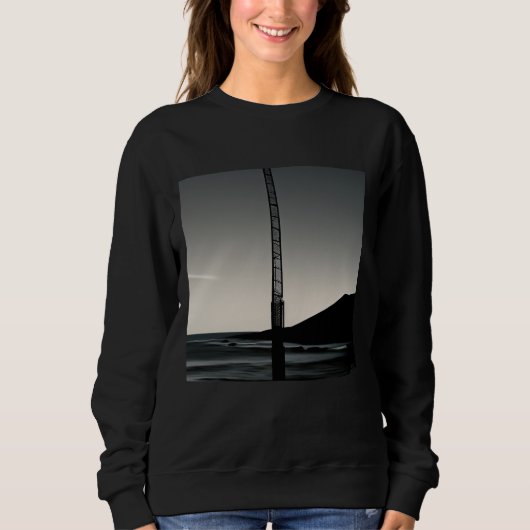 We Were Here vrouwen zwart sweatshirt (Voorkant)