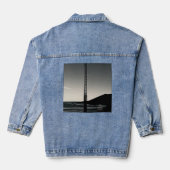 We Were Here w sms vrouwen denim jas Denim Jacket (Achterkant)