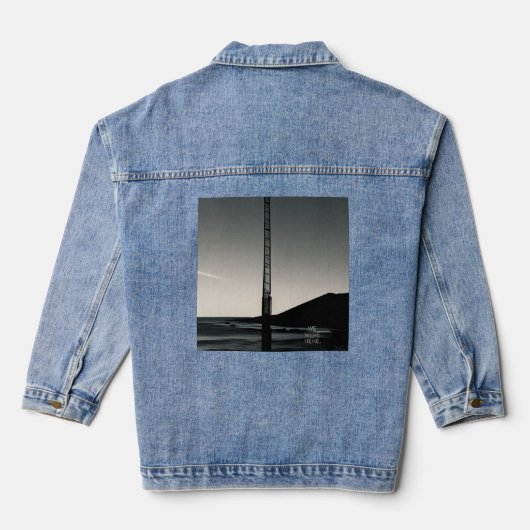 We Were Here w sms vrouwen denim jas Denim Jacket (Achterkant)
