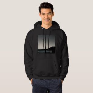 We Were Here w titel mannen zwart hooded sweatshir Hoodie