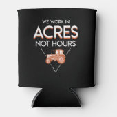 We werken in hectare, niet in uren Gezegde van de Blikjeskoeler (Voorkant)