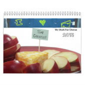 We werken voor de kaaskalender kalender (Hoes)
