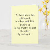 We weten allebei dat dit relatie een doodlopende w kaart (Gele Bloem)