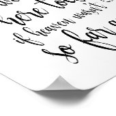 We weten dat je hier vandaag 8x10 Memorial Sign zo Poster (Hoek)