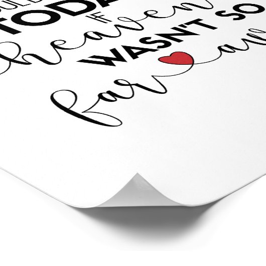 We weten dat je hier zou zijn vandaag de dag... poster (Hoek)