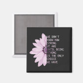 We weten niet hoe sterk we zijn magneet (Voorkant / Achterkant)