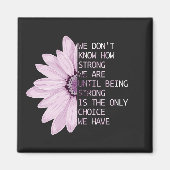 We weten niet hoe sterk we zijn magneet (Voorkant)