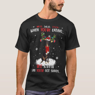 We weten wanneer je snacks Greyhound hebt T-shirt