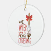 We Whisk Keramisch Ornament (Links)