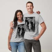 We willen bier om te protesteren tegen oude fotogr t-shirt (Unisex)
