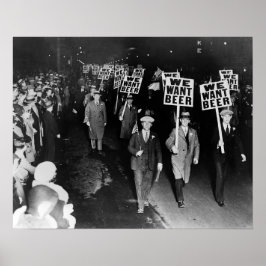 We willen bier! Protest tegen de drooglegging, 193 Poster