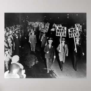 We willen bier! Protest tegen de drooglegging, 193 Poster