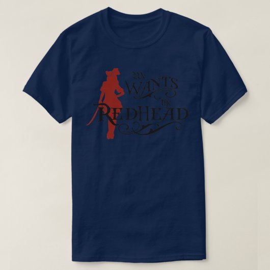 We willen de Redhead 3 T-shirt (Design voorkant)
