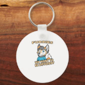 We willen een andere Furry Fandom Fursuit Gift zij Sleutelhanger (Voorkant)