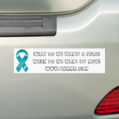 We willen een hommeltje... bumpersticker (Op auto)