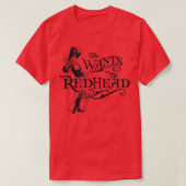 We willen het Caraïbisch roodkeiland Shirt 1 (Design voorkant)