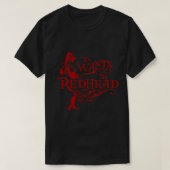 We willen het Caraïbisch roodkeiland Shirt Comme. (Design voorkant)