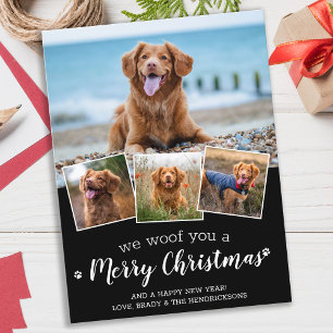 We willen jullie graag kerstcadeaufoto's briefkaart